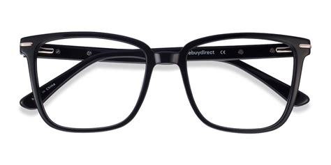 canvas square black full rim eyeglasses eyebuydirect eyebuydirect eyeglasses prescription
