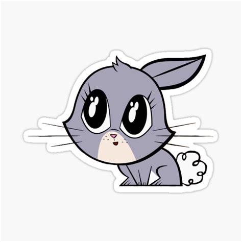 Total Drama Bunny Sticker By Mel1234321 Redbubble