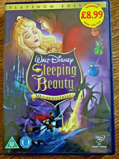 Sleeping Beauty Dvd Walt Disney 50th Anniversary Platinum 2 Disc