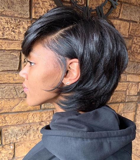 50 Short Hairstyles For Black Women To Steal Everyones Attention Modern Bob Hairstyles Easy