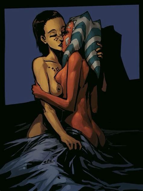 Ahsoka And Barris In The Sheets Sexyathome