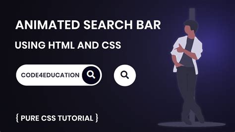 Animated Search Bar Using Html And Css Code4education