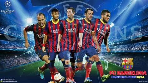 Fc Barcelona Champions League Wallpaper By Jafarjeef On Deviantart