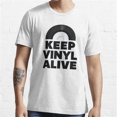 Keep Vinyl Alive T Shirt For Sale By Bearts Redbubble Vinyl T