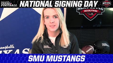 early signing period central smu mustangs youtube