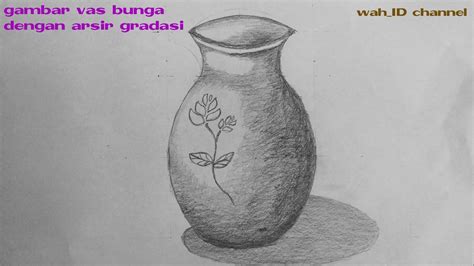 contoh gambar vas bunga 2 dimensi - Brandon Dickens