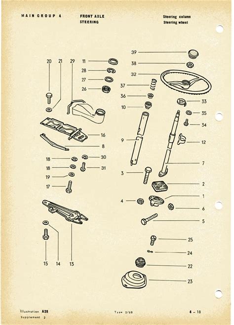 1969 Vw Beetle Steering Column Diagram Diagramwirings