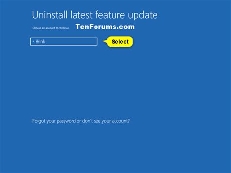 Go Back To The Previous Version Of Windows In Windows 10 Tutorials