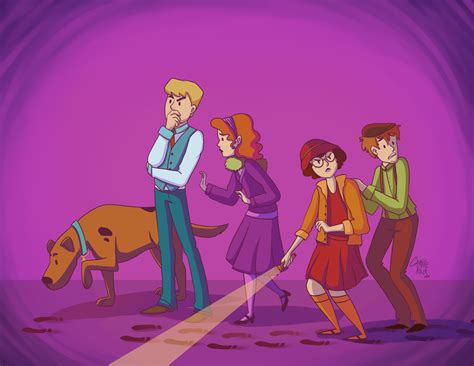 Scooby Doo Gang By Fireflysquidink On Deviantart