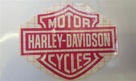 Harley Davidson Logo Decal Etsy