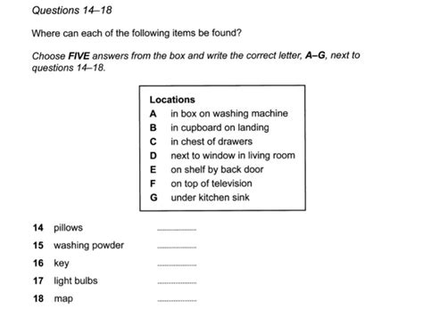 Listening Question Types Ielts