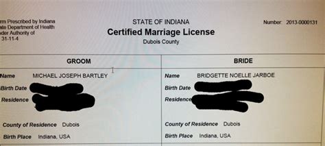 Same Sex Marriage Certificates Being Issued Dubois County Free Press Inc