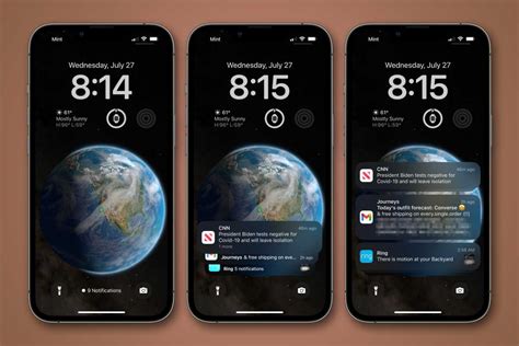How To Customize An Iphone Lock Screen With Widgets And Wallpaper