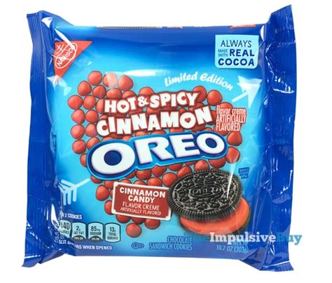 Review Limited Edition Hot And Spicy Cinnamon Oreo Cookies The