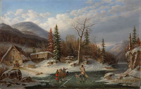 The medium often determines the approach that the artist uses in a landscape drawing or painting. File:'Winter Landscape, Laval', oil on canvas painting by ...