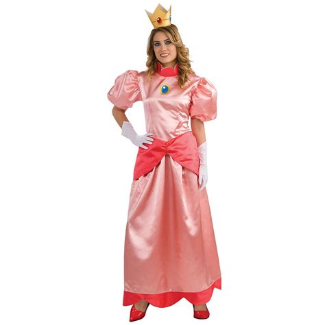 Deluxe Princess Peach Adult Costume Plus Size