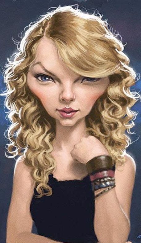 Taylor Swift Celebrity Caricatures Caricature Celebrities