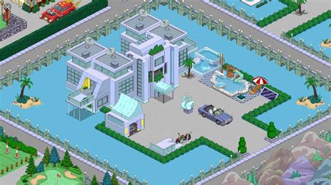 Springfield Simpsons Springfield Tapped Out Springfield Heights The Simpsons Game Modern