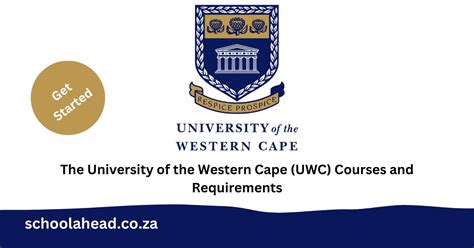 The University Of The Western Cape Uwc Courses And Requirements