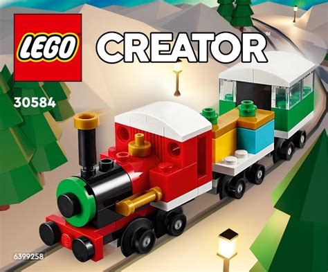 Lego 30584 Winter Holiday Train Instructions Creator