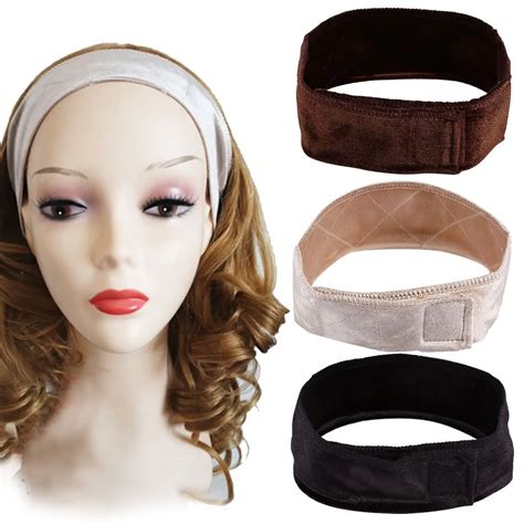 Aliexpress Com Buy New PCS Flexible Velvet HairBand Adjustable Faster Wig Grip Scarf Head