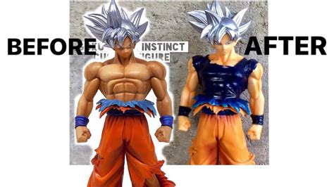 Dragon Ball Super Ultra Instinct Goku Figure Review Customized
