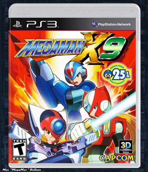 Mega Man X9 Playstation 3 Box Art Cover By Megamac