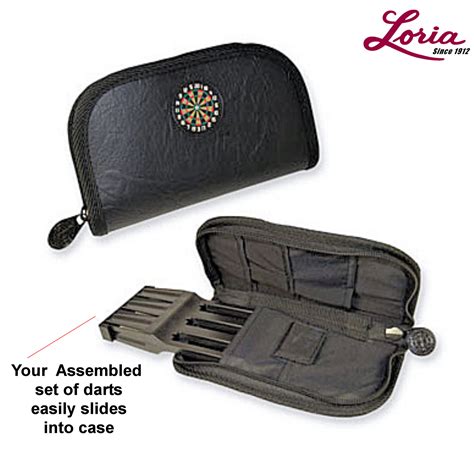 Leather Pouch Dart Case Loria Awards