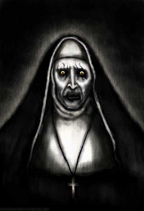 The Conjuring 2 Nun Painting Possessed By Thewebsurfer97 On Deviantart