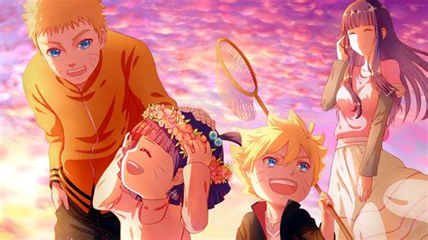 Wallpaper 1920x1080 Px Anime Families Hyuuga Hinata Naruto Shippuuden Sunset Uzumaki