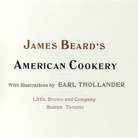James Beards American Cookery First Edition Signed Rare Book