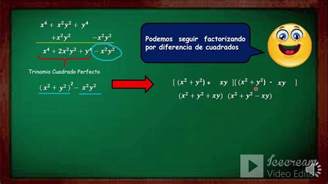 Trinomio Cuadrado Perfecto Por Sumas Y Restas Youtube