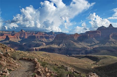 South Kaibab Trail Grand Canyon Arizona Rhiking