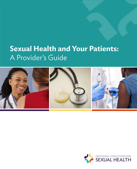 Sexual Health And Your Patients A Providers Guide National Prevention Information Network