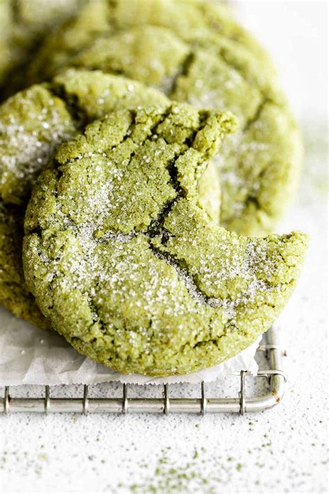 Vegan Green Tea Matcha Sugar Cookies Eat With Clarity