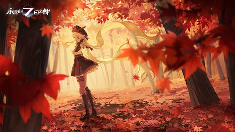 1920x1080 Anime Autumn Wallpapers Wallpaper Cave
