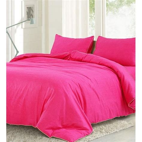 Pink Cotton Toro Blu Bed Sheet With Two Pillow Cover Cotton Bed Cover