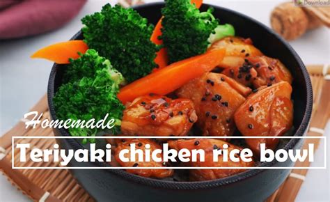 Makan Siang Apa Hari Ini Homemade Teriyaki Chicken Rice Bowl Aja