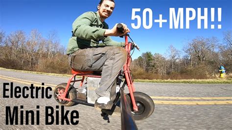 Insanely Fast 6000w Electric Mini Bike Youtube
