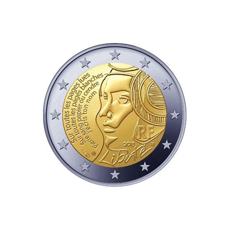 France 2015 2 Euro Commémorative Fête De La Fédération