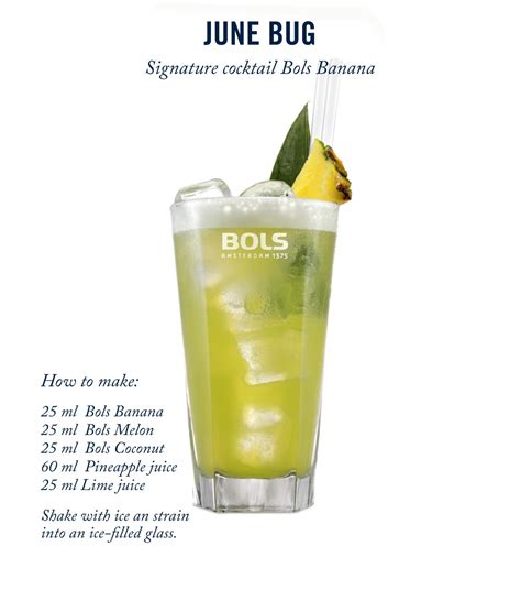 Bols Liqueur Crème De Banana