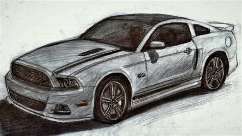 Ford Mustang Gt Drawing At Explore Collection Of