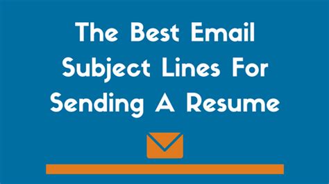 Seize the opportunity to sell yourself well via email structure of a job application email. Best Email Subject Lines When Sending a Resume (Examples + Tips)
