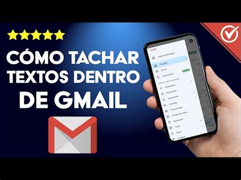 Cómo Tachar un Texto Dentro de Gmail de Forma Rápida Configurar