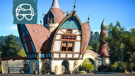 Fairytale House Nostalgic Fairytale Build Planet Coaster Speed