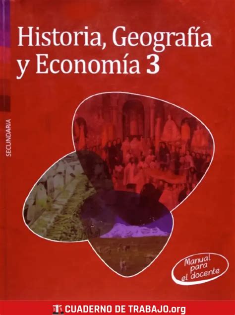 Manual Para El Docente De Historia Geografía Y Economía 3 Secundaria