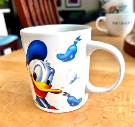 Donald Duck Coffee Mug Etsy