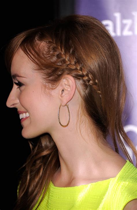 The trick with hair is keeping the sections separate from each other, and keeping an even, downward tension on each of the sections so that the braid hangs nice and straight. Side Braid Hairstyles | Beautiful Hairstyles