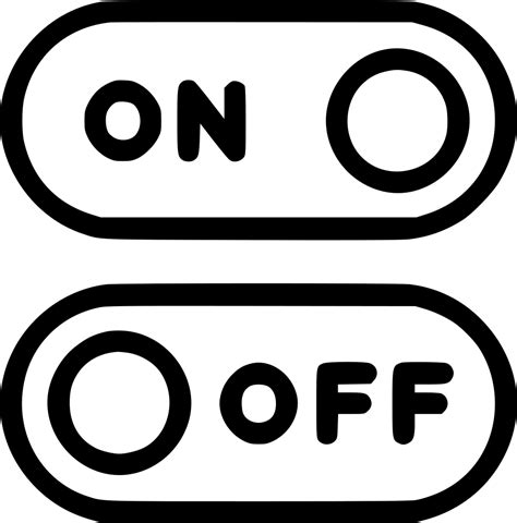 On Off Icon At Collection Of On Off Icon Free For