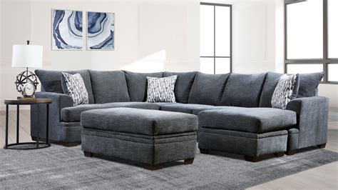 Gray Sofa Bed With Chaise Cabinets Matttroy